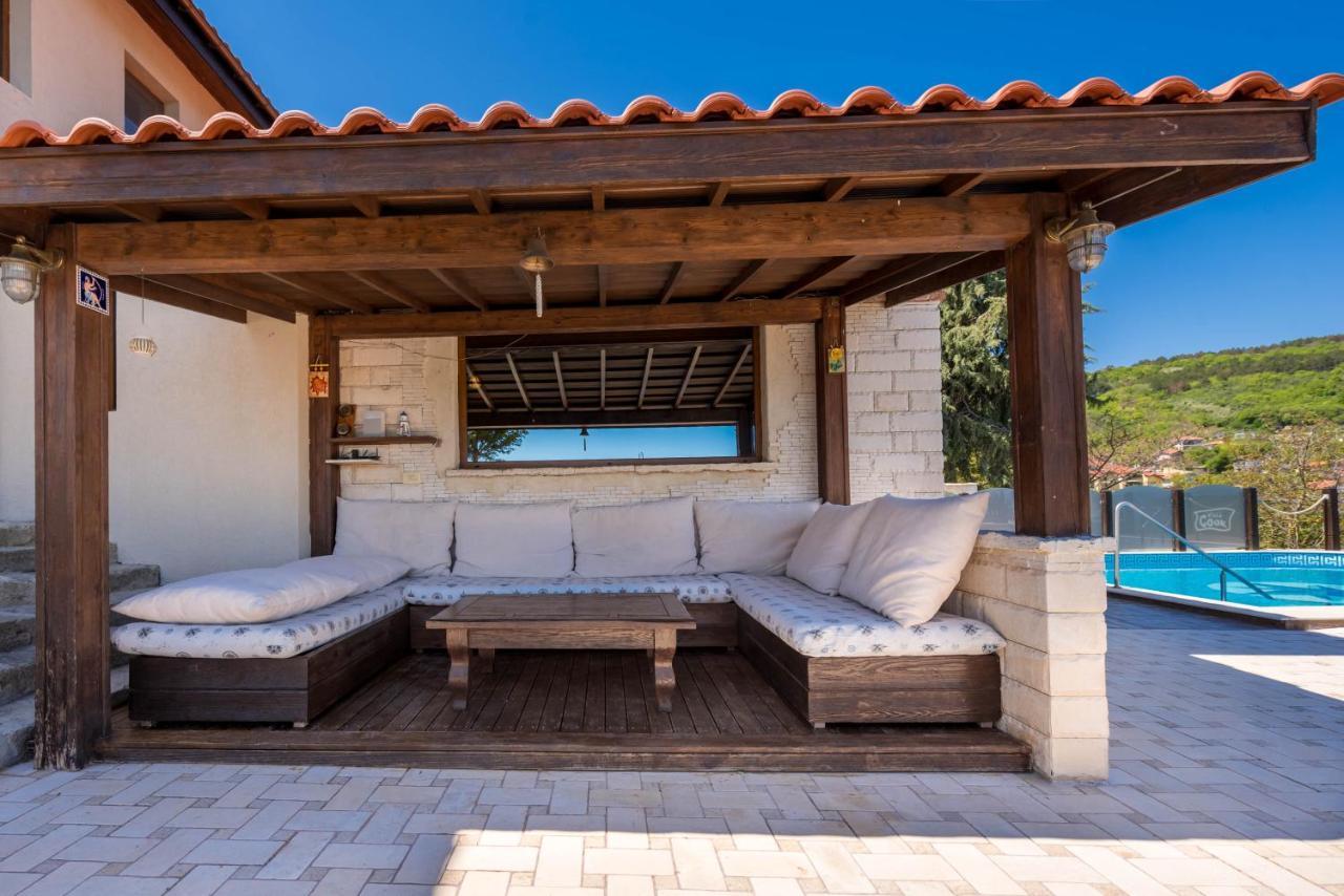 Villa Cook With Sea View - Heated Pool - At Μπαλτσίκ Εξωτερικό φωτογραφία