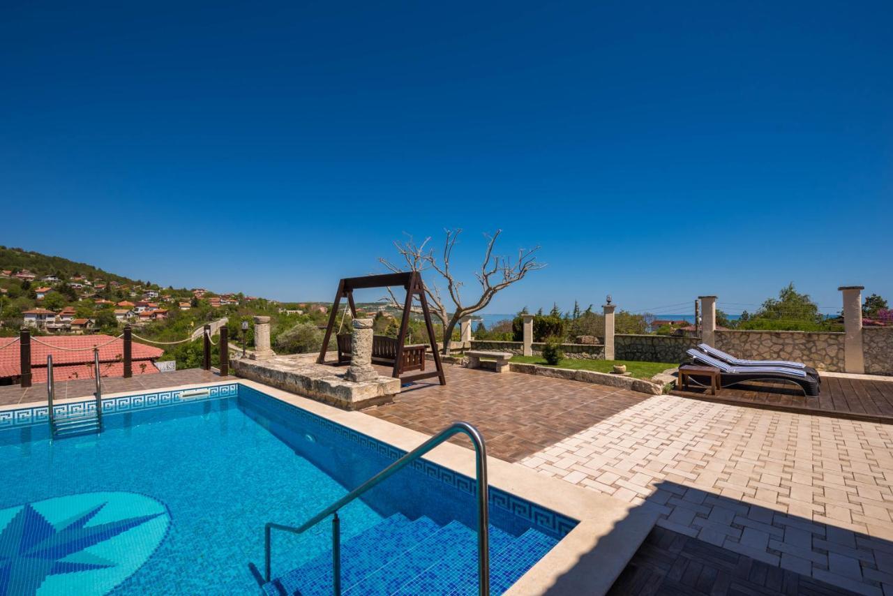 Villa Cook With Sea View - Heated Pool - At Μπαλτσίκ Εξωτερικό φωτογραφία